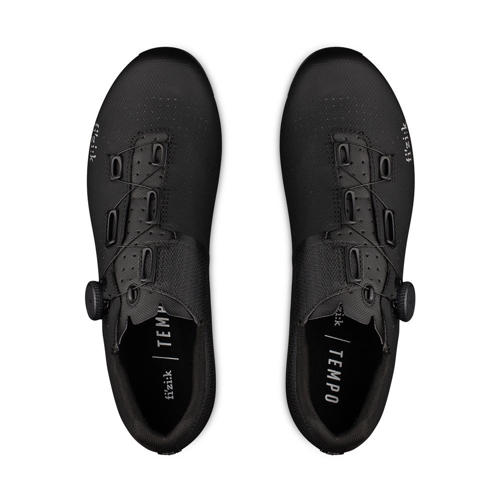 fi'zi:k TEMPO 43/黒 Tempo Decos Carbon Black/Black - Carbon road cycling shoes