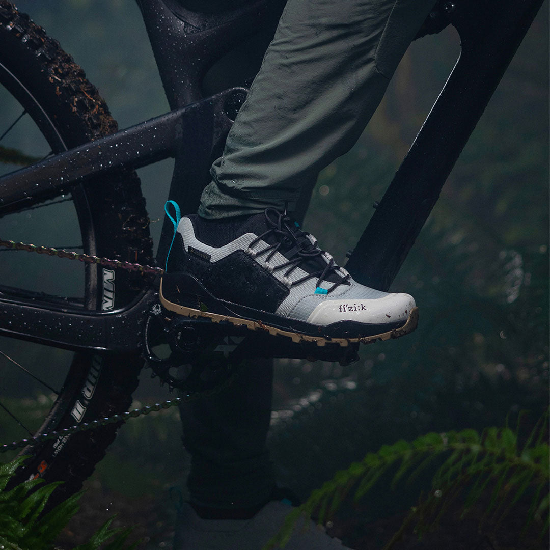 A stormproof shoe for foul-weather adventures off road